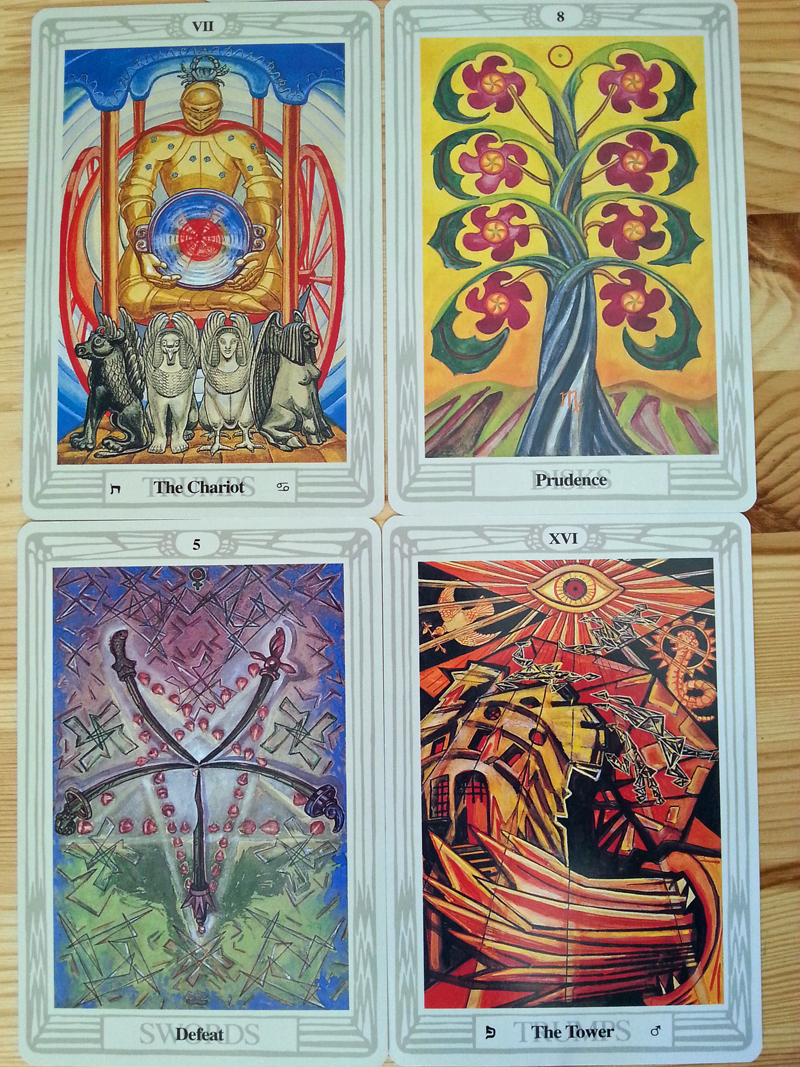 Daily Reading with the Thoth Tarot: Learning to Lose