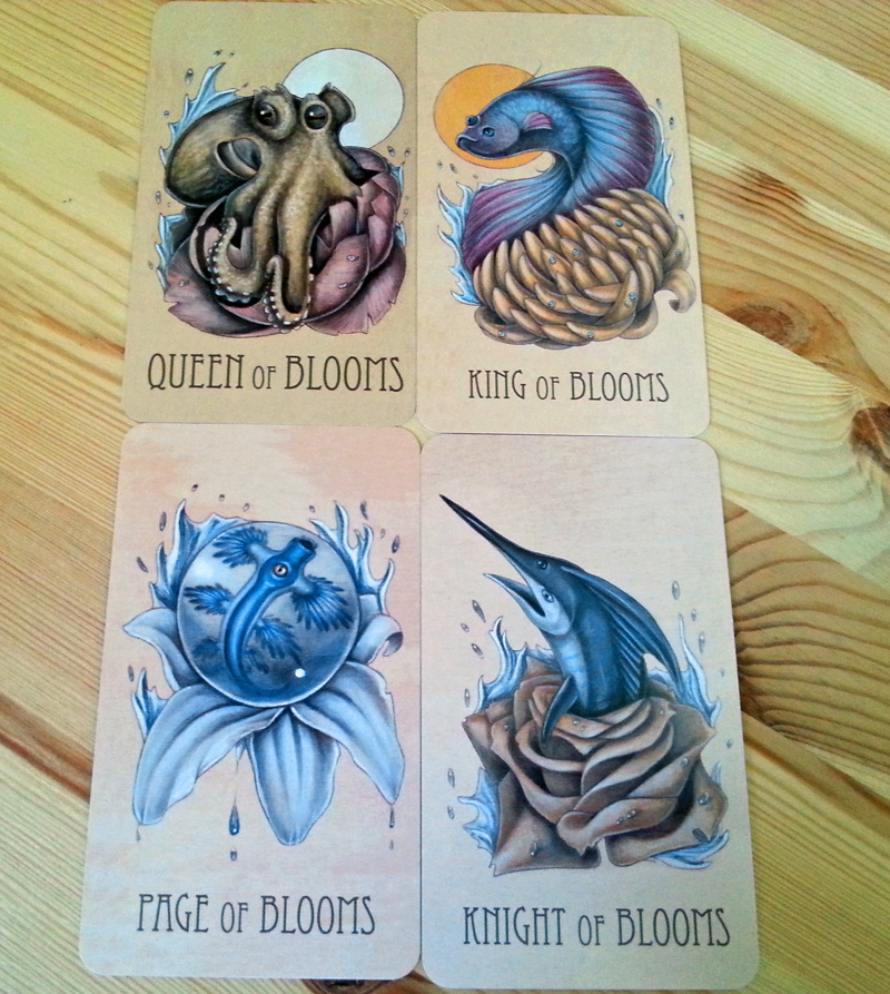 The Wooden Tarot: Court of Blooms