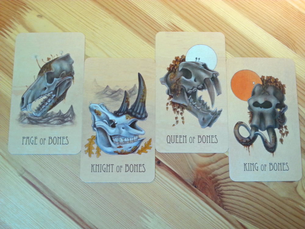 The Wooden Tarot: Court of Bones