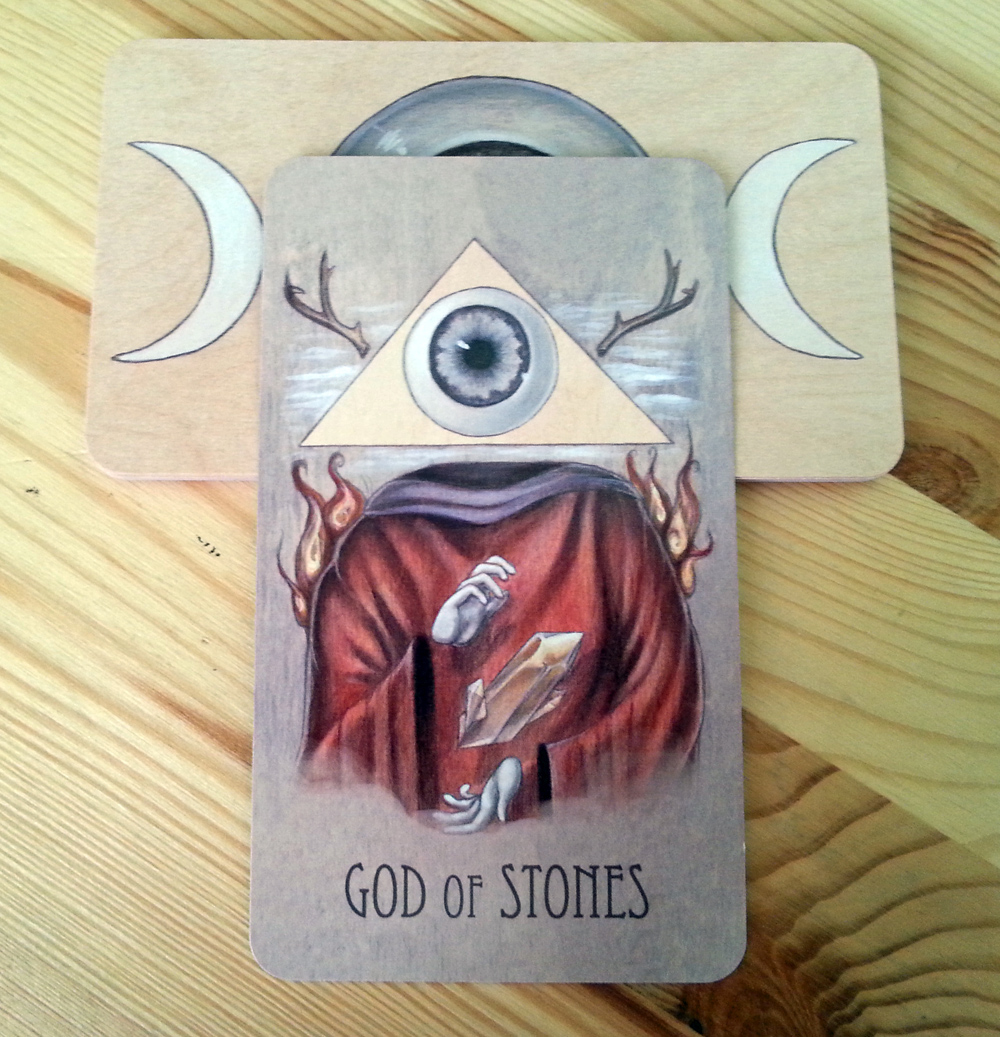 The Wooden Tarot: Introduction to the Suit of Stones